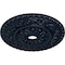 Ekena Millwork Vaduz Ceiling Medallion (Fits Canopies up to 3 1/2"), 23 1/2"OD x 3 1/2"ID x 2 1/8"P, Midnight Dream CM23VAMDF - alternate 3